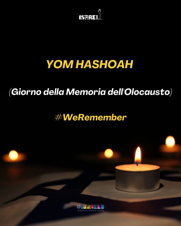 Yom HaShoah, per non dimenticare mai