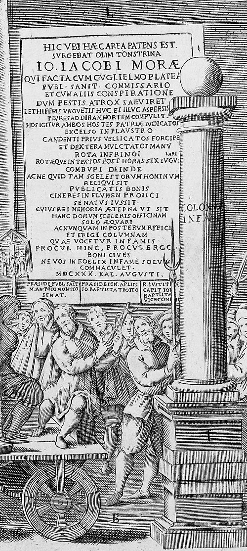 Gli appestati e la colonna infame